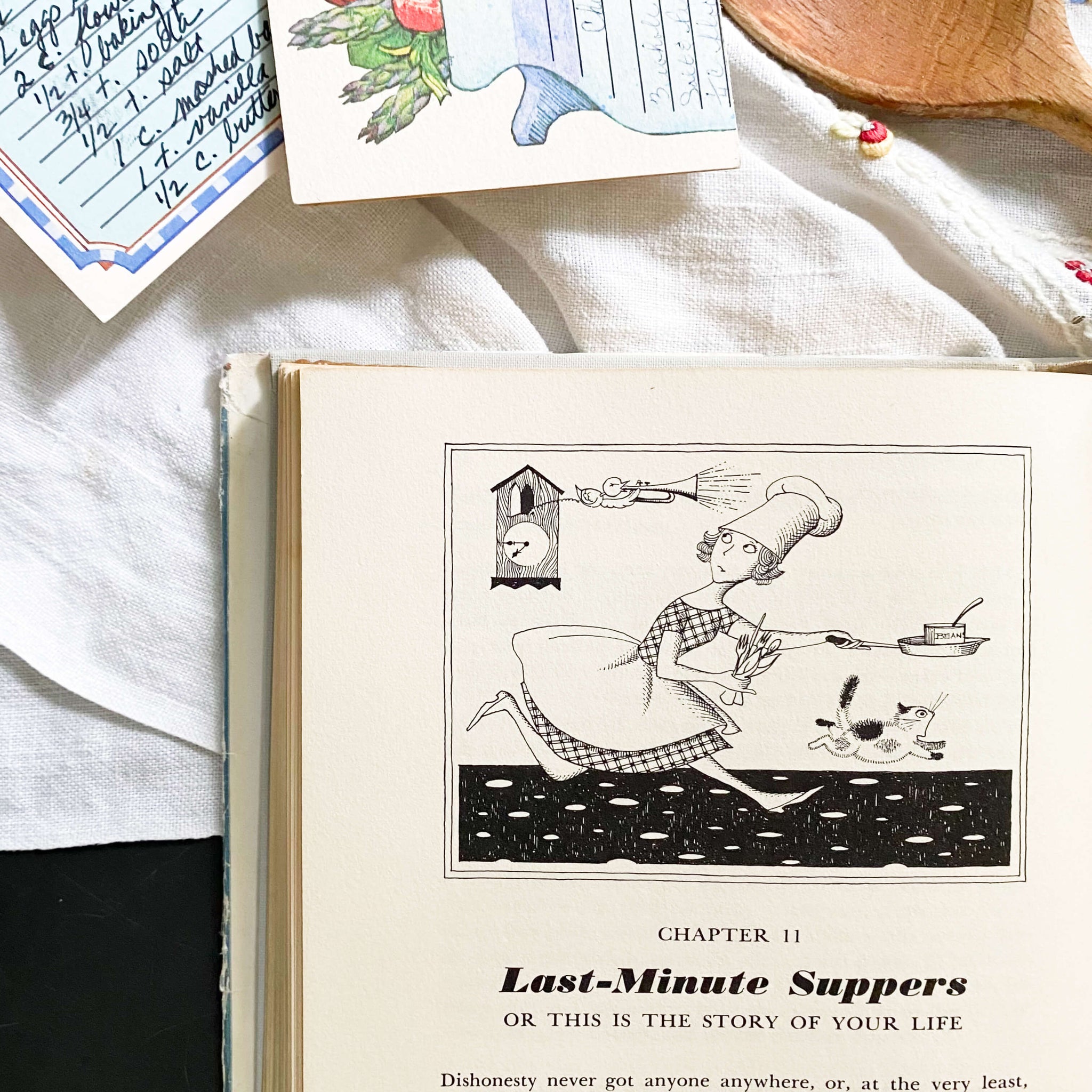 The I Hate To Cook Book by Peg Bracken with Illustrations by Hilary Knight - 1966 Edition