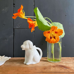 Vintage Porcelain Dog Creamer - HIC Japan