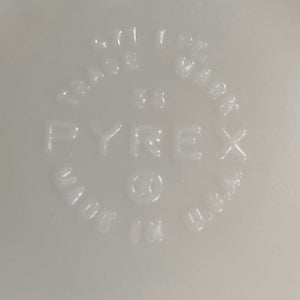 Vintage Pyrex Amish Butterprint Covered Casserole Dish circa 1957-1968