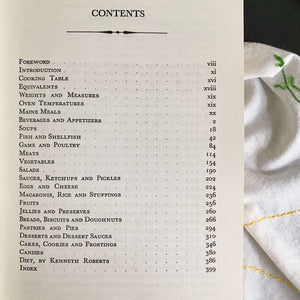 Good Maine Food by Marjorie Mosser - 1974 Edition