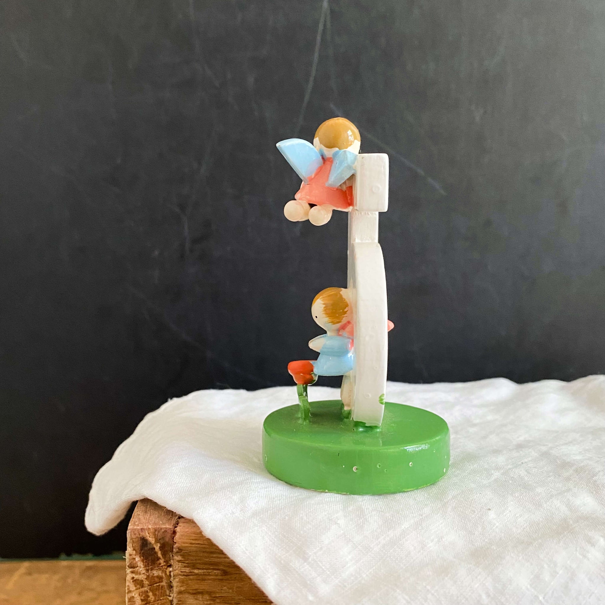 Vintage Kids Cake Topper No. 5 by Sevi - Made in Italy