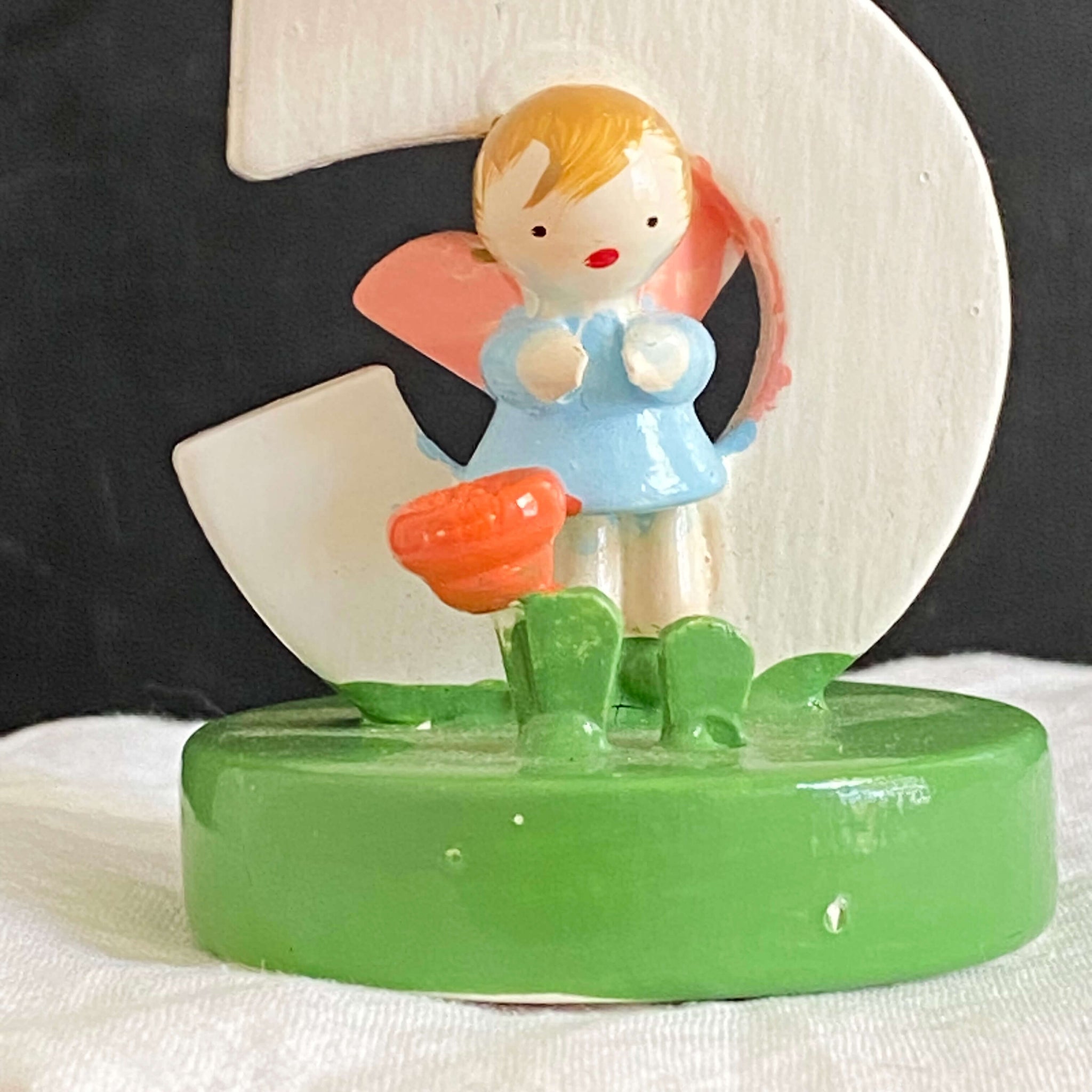 Vintage Kids Cake Topper No. 5 by Sevi - Made in Italy