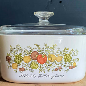 Casserole Dish Corningware Spice Of Life Value Corningware Spice