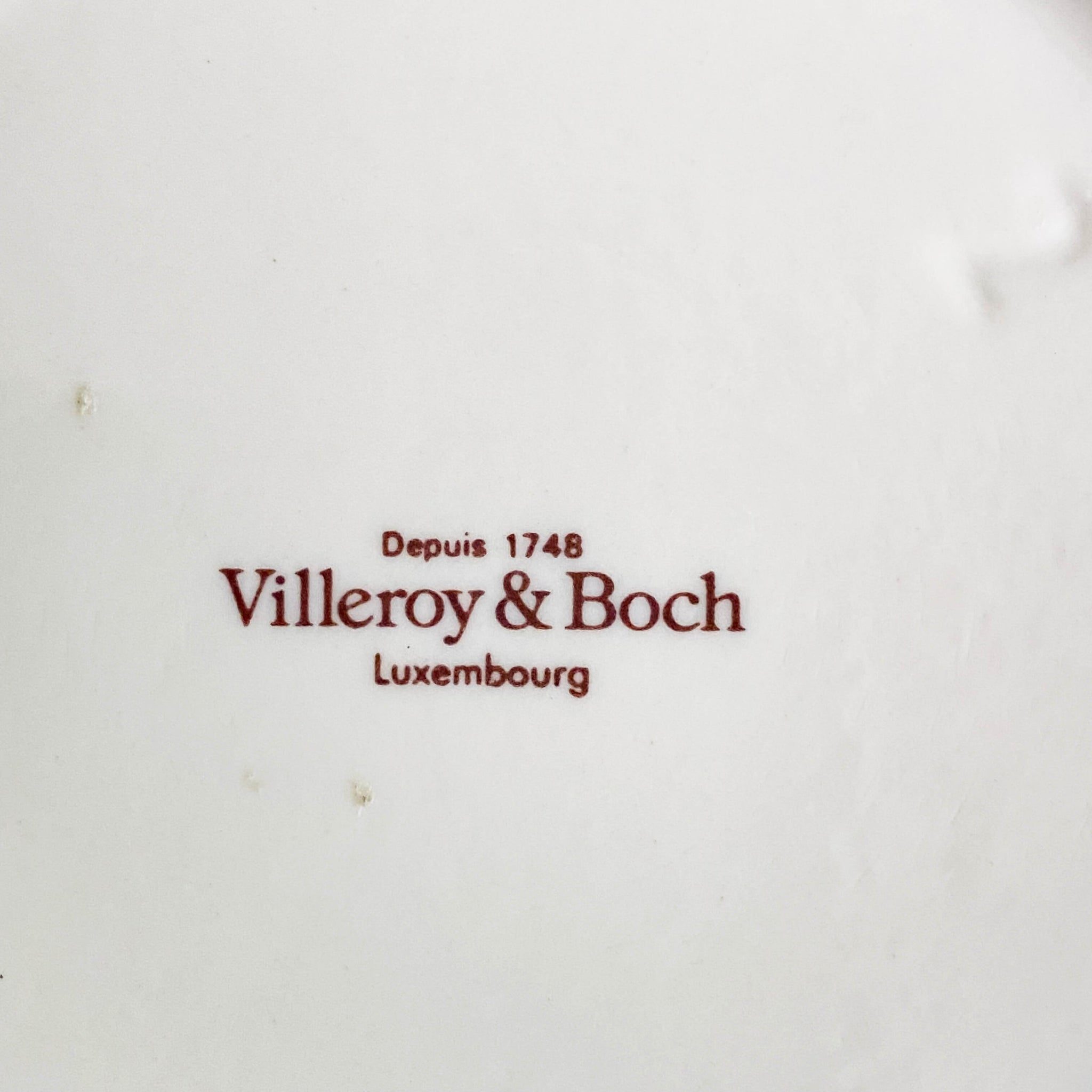 Vintage 1980s Villeroy & Boch Paradiso Covered Candy Dish - L'Amadavad circa 1983-1985