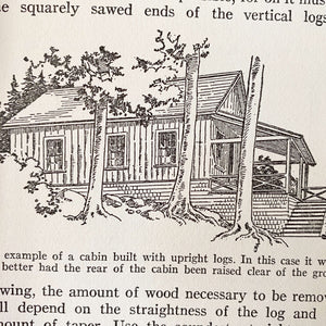 Vintage 1940s DIY Building Book - How to Build Cabins, Lodges and Bungalows