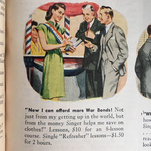 I stumbled upon this in some old magazines I'm using as collage material  today. Somebody must have really disliked Winston back in 1940. 😂