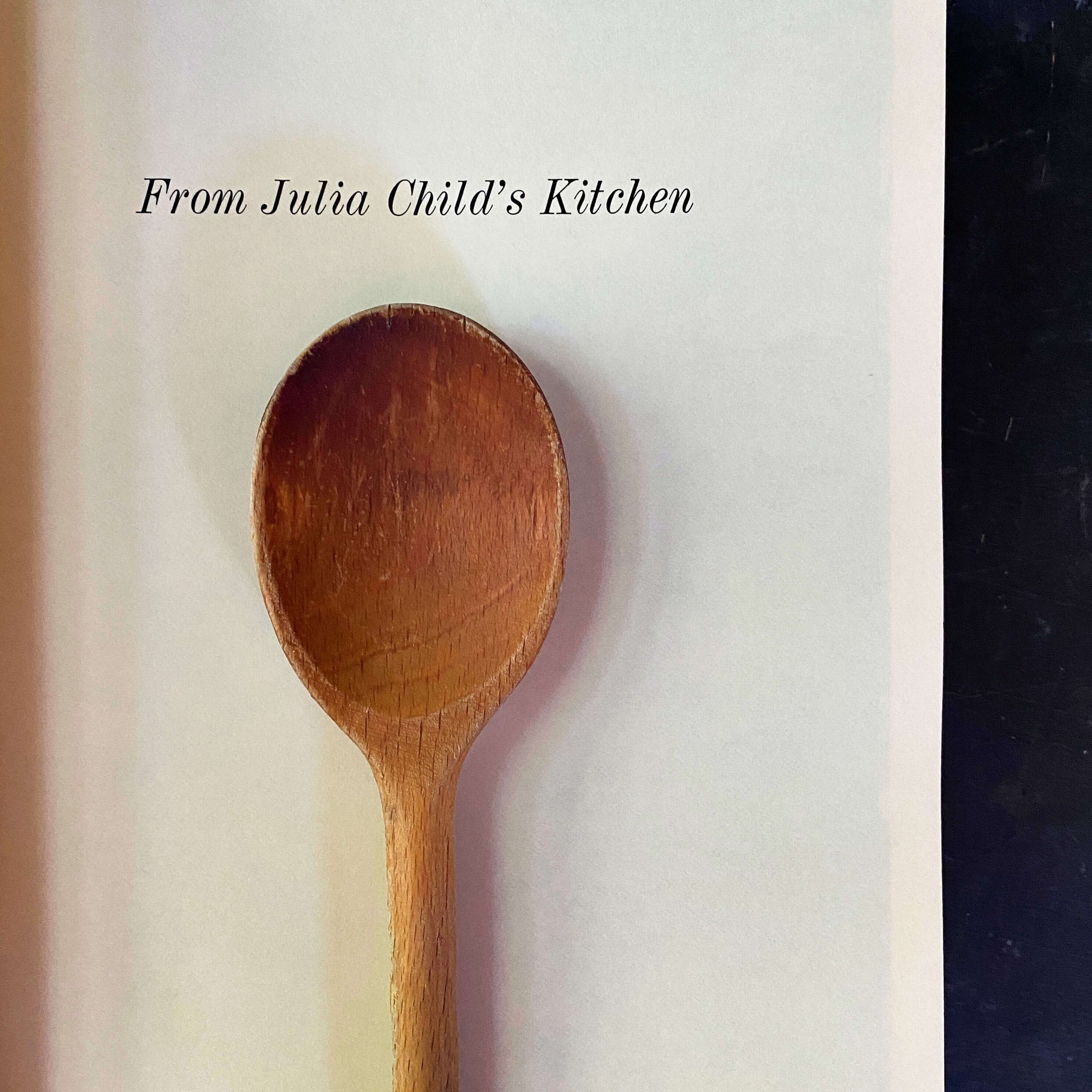 From Julia Child's Kitchen by Julia Child 1982 Edition with photographs by Paul Child