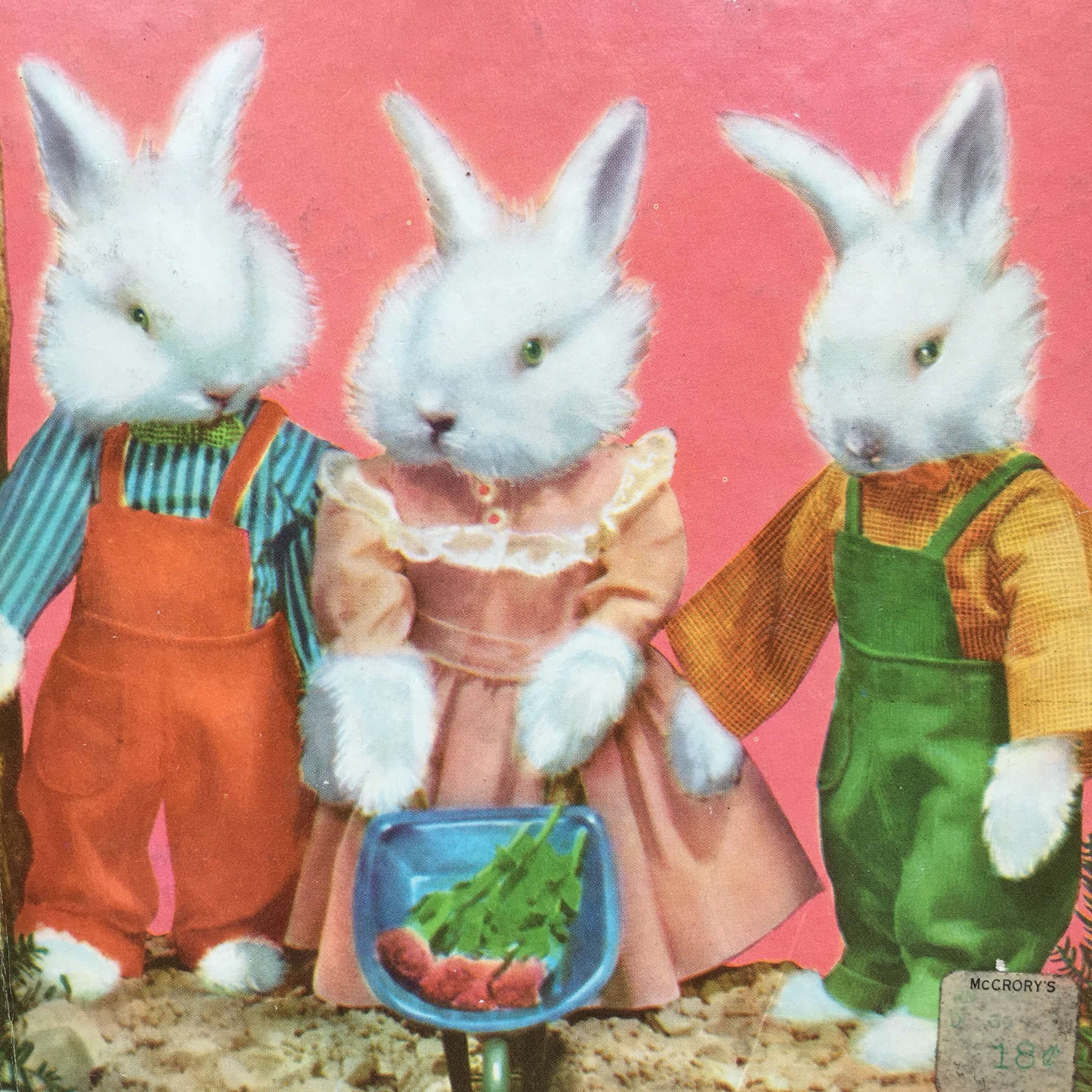 Dale Rooks The Three Little Bunnies - 1960's Rand McNally Elf Book - Ruth Dixon D ...