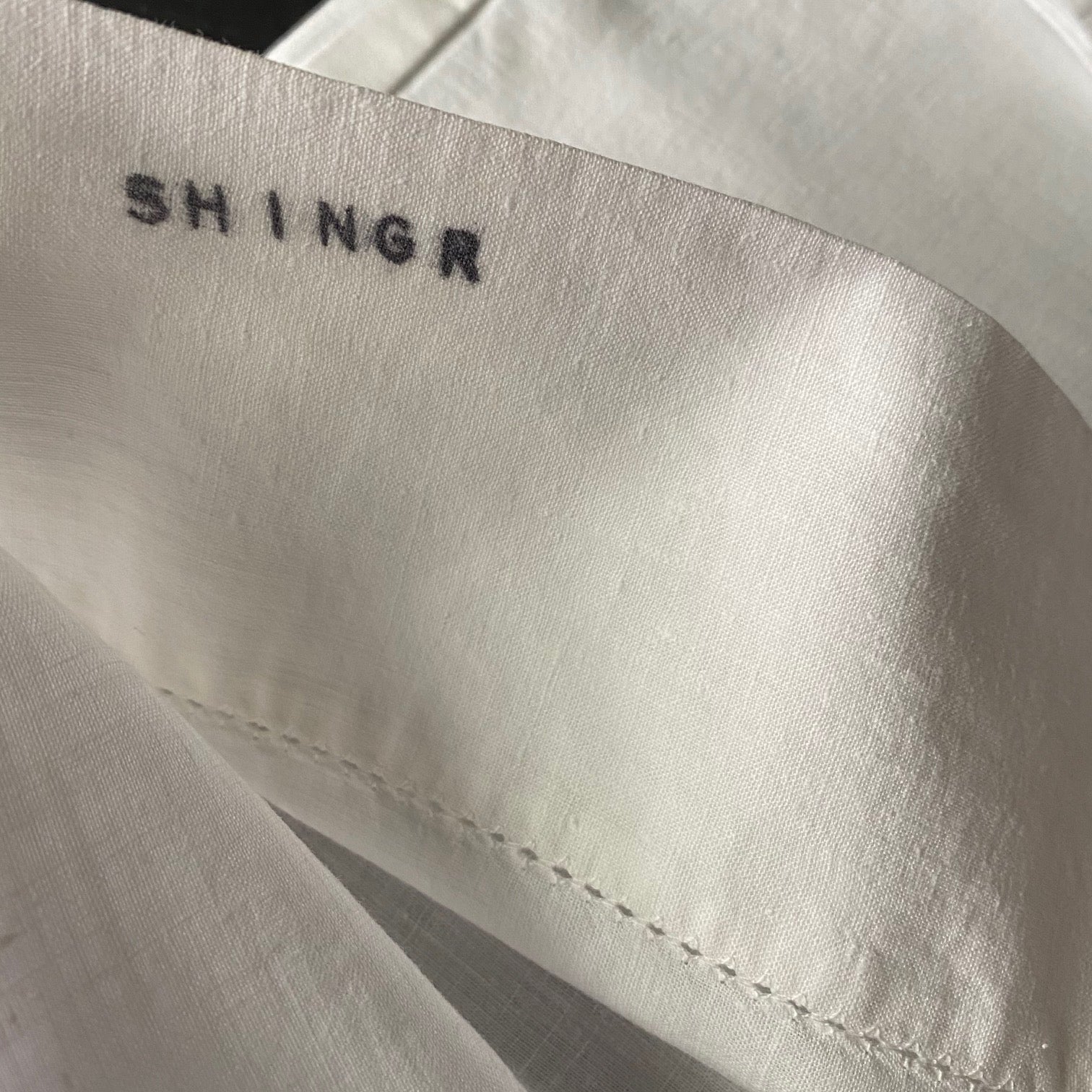 Vintage Mr & Mrs Embroidered Pillowcases - Pair of 2