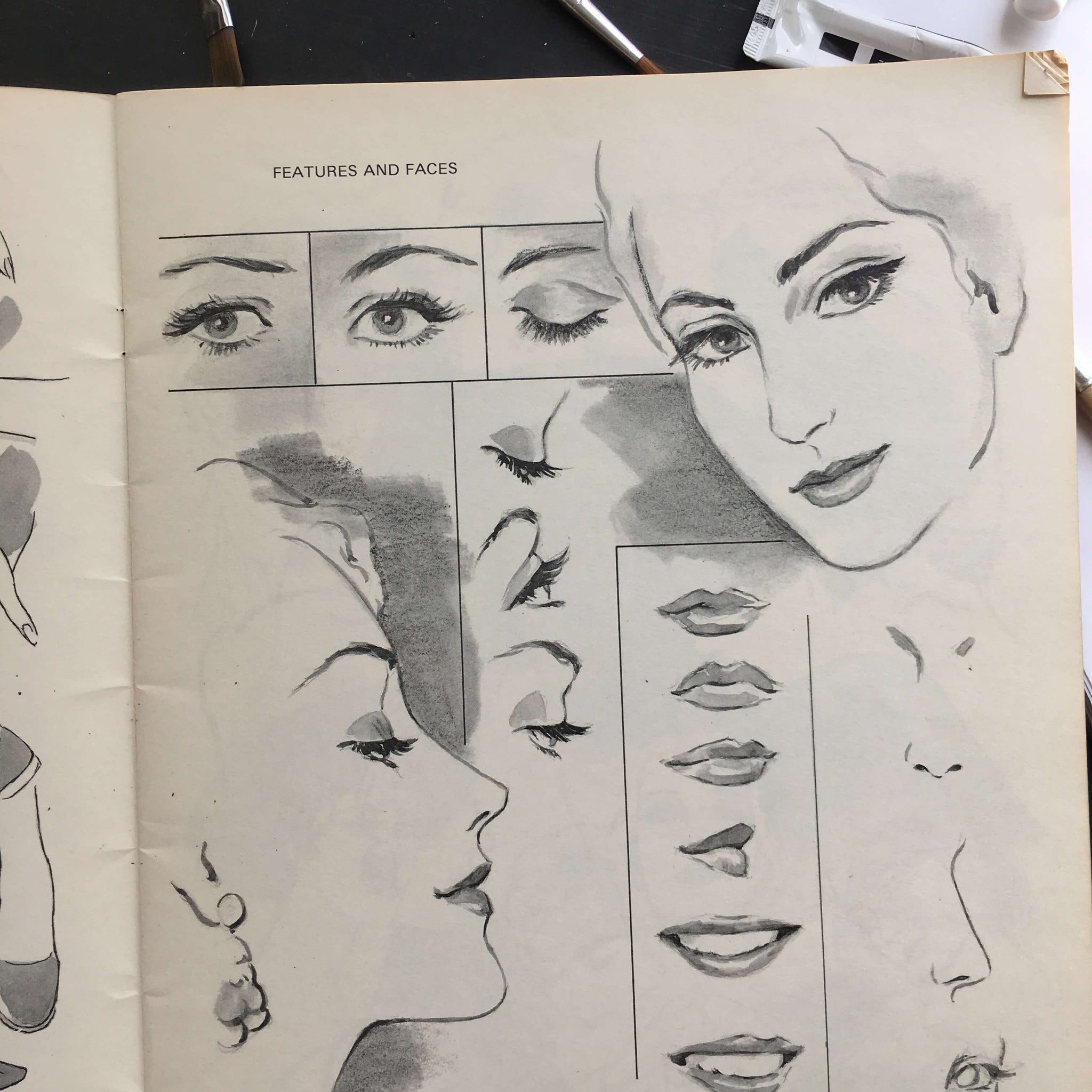 How to Draw and Paint Today's Fashions by Viola French circa 1969 - #124 Walter T. Foster Art Book