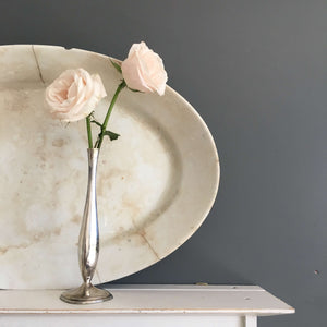 Vintage Selandia Silver Bud Vase - Made in Brazil - Elegant Midcentury Flower Vase