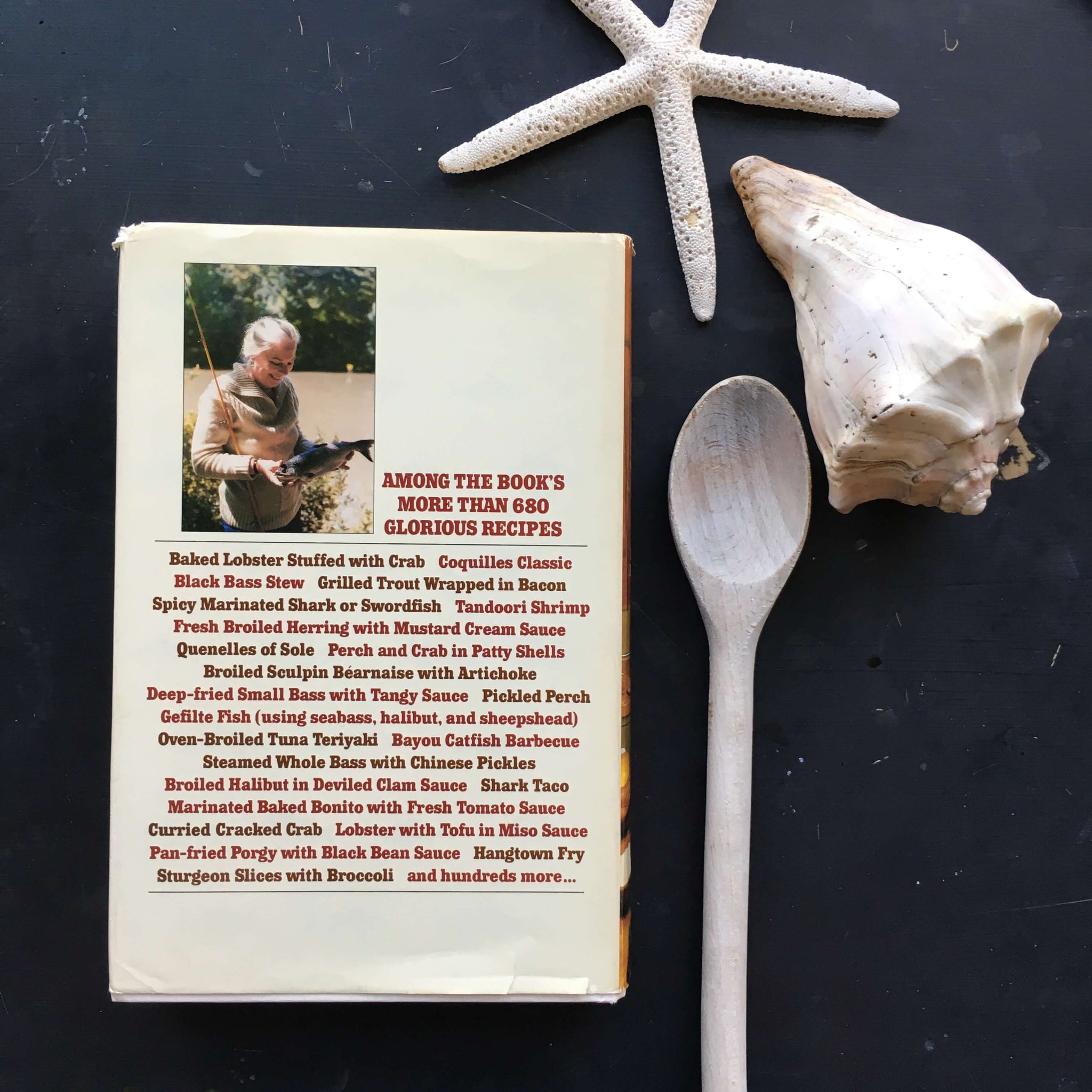 The Complete Book of American Fish and Shellfish Cookery - Elizabeth Bjornskov - Vinatge 1980s Fish Cookbook