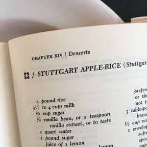 The German Cookbook - Mimi Sheraton - 1965 Edition, 3rd Printing