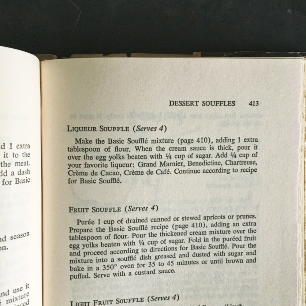 The James Beard Cookbook - 1970 Book Club Edition - Classic Kitchen Cookbook