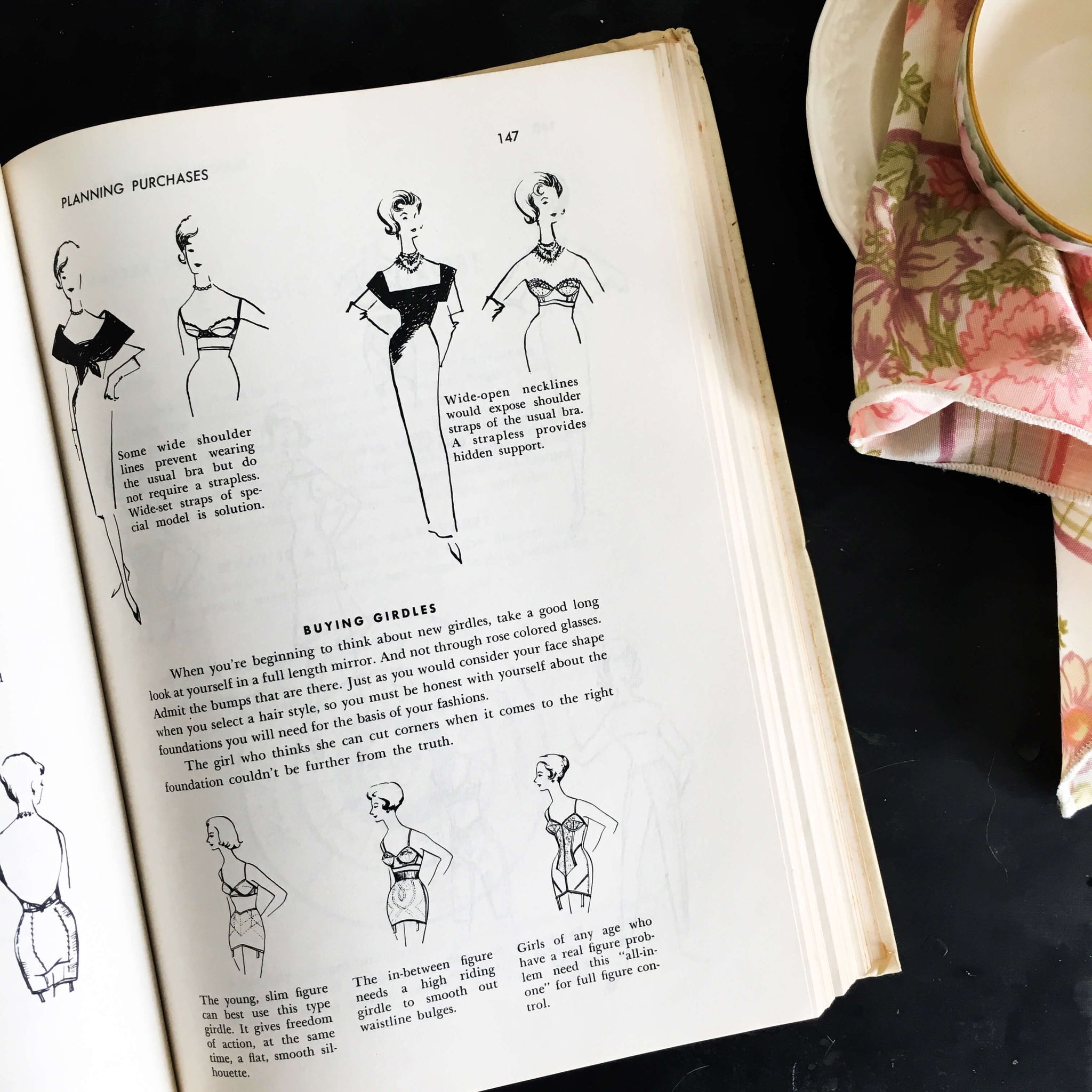 how to buy girdles 1960s style