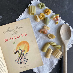 1930s Pasta Recipes Booklet - Magic Menus with Mueller's circa 1937