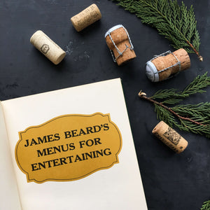 James Beard's Menus for Entertaining - 1965 Book Club Edition