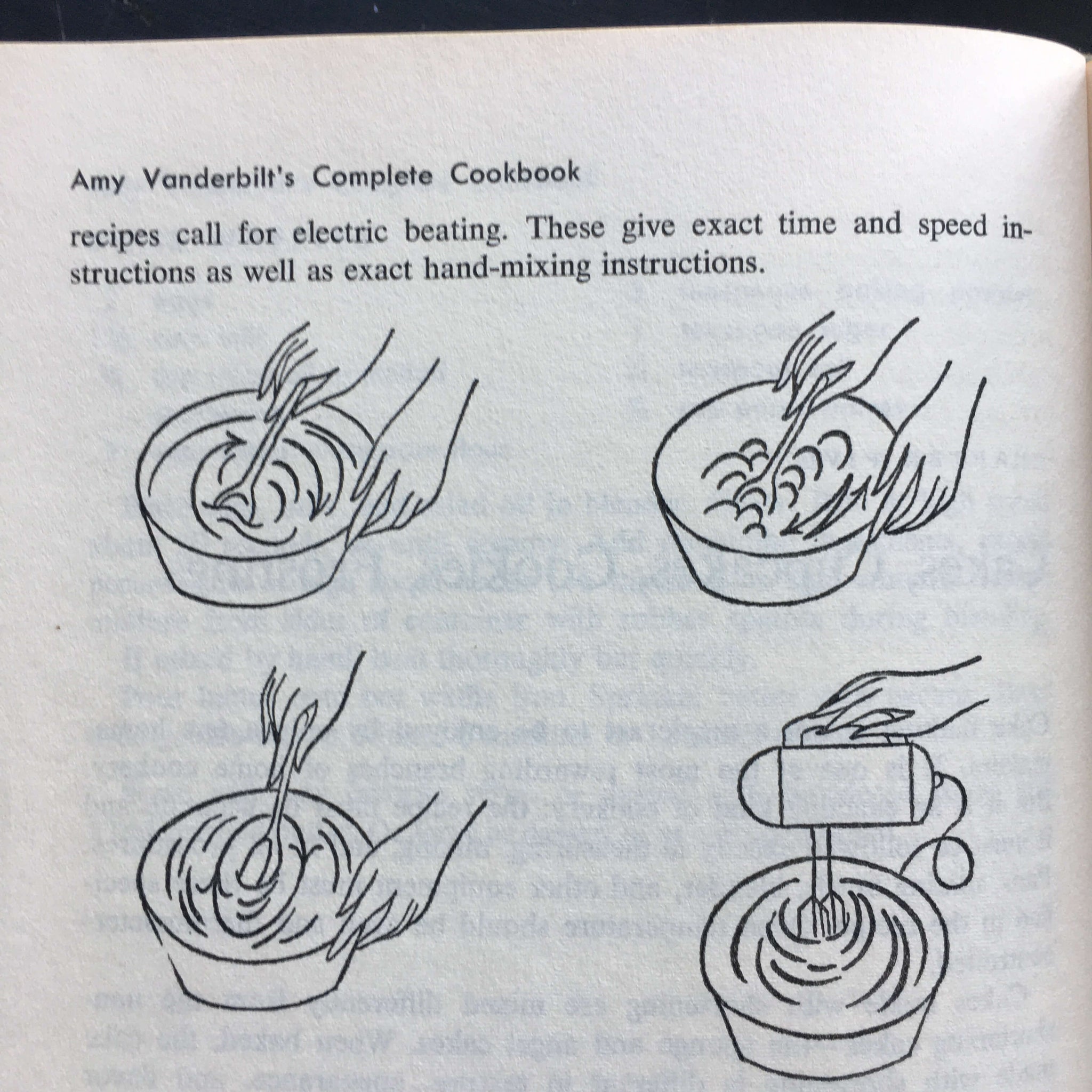 Amy Vanderbilt's Complete Cookbook - 1961 Edition - Drawings by Andy Warhol