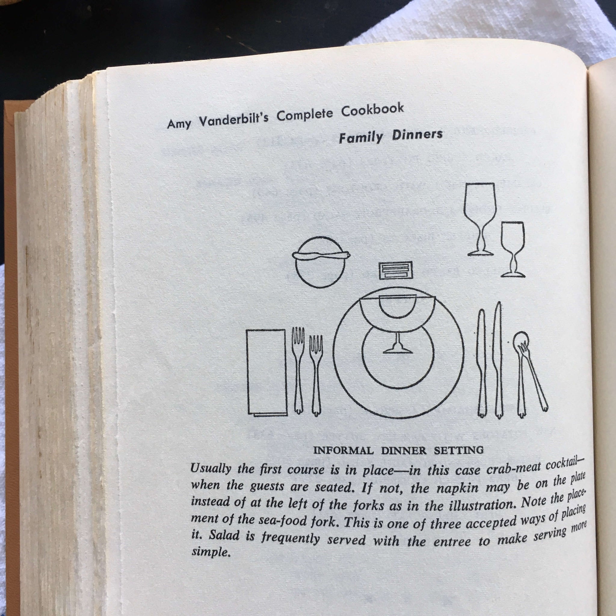 Amy Vanderbilt's Complete Cookbook - 1961 Edition - Drawings by Andy Warhol