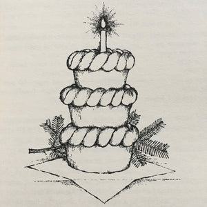1960s Holiday Baking Book - Visions of Sugar Plums by Mimi Sheraton circa 1968