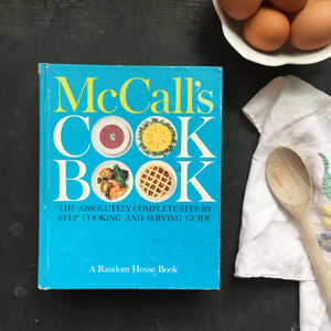 McCall's Cook Book - 1963 Edition - 12th Printing - Turquoise Cover