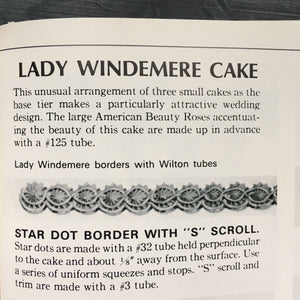 Wilton's Wonderland of Cake Decorating - 1964 Edition, Second Printing - McKinley Wilton and Norman Wilton