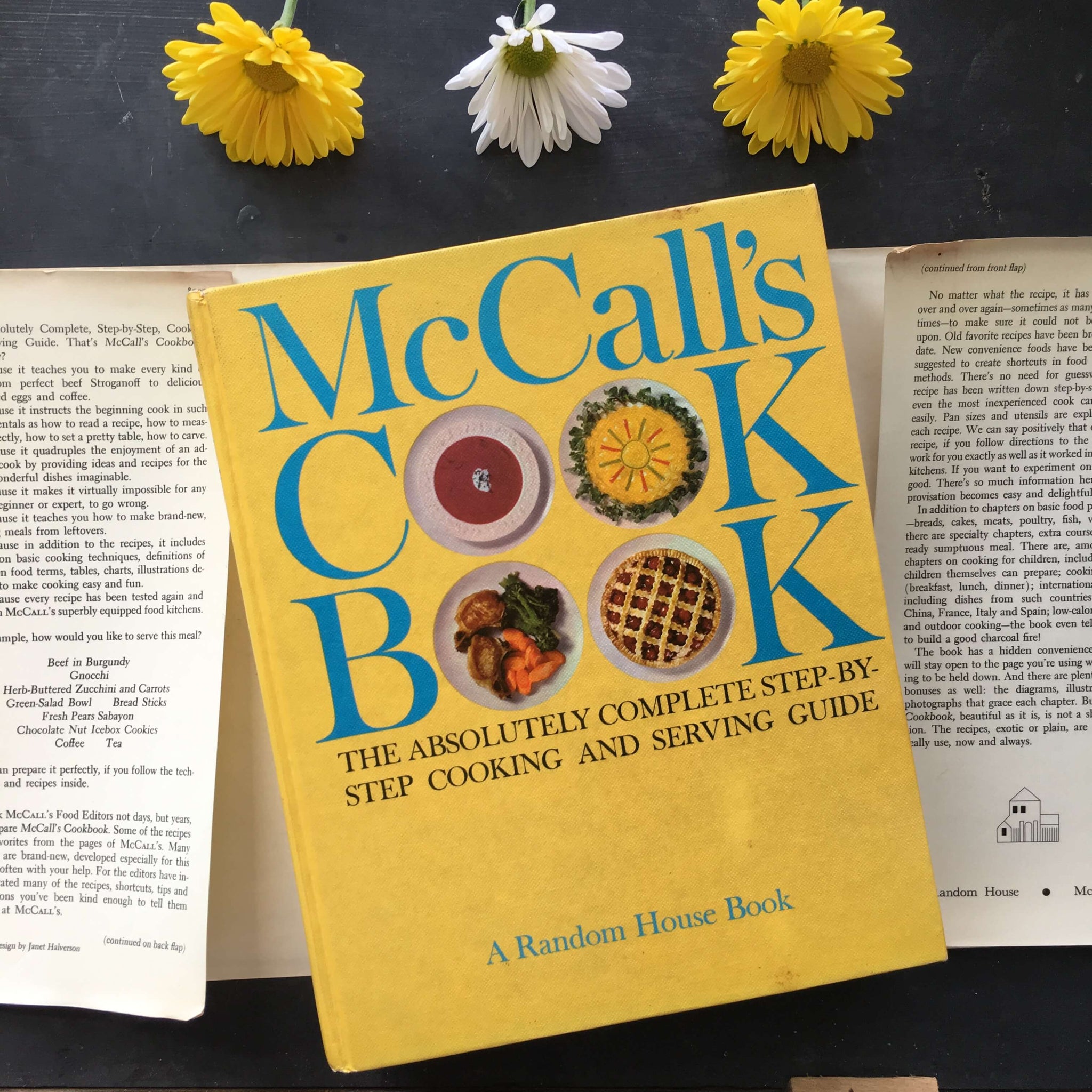 McCall's Cook Book - 1963 - Rare Yellow Edition - 8th Printing with Dust Jacket