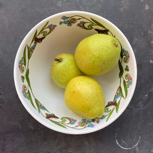 Vintage Portmeirion Fruit Strainer Drainer Colander - Botanic Garden Pattern circa 1972 - Made in England