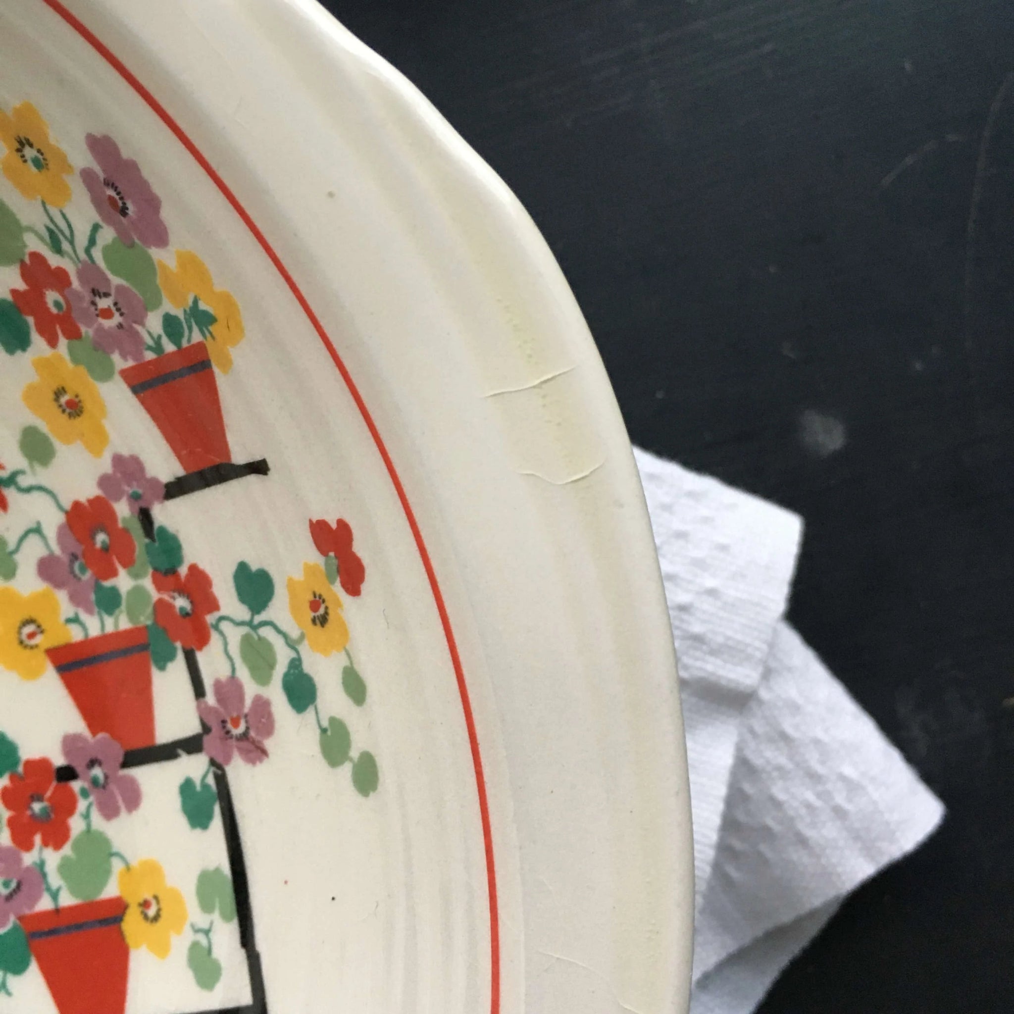 Identify Edwin Knowles Patterns Edwin Knowles Penthouse Pattern Vegetable Bowl - 1930s Art Deco Style ...