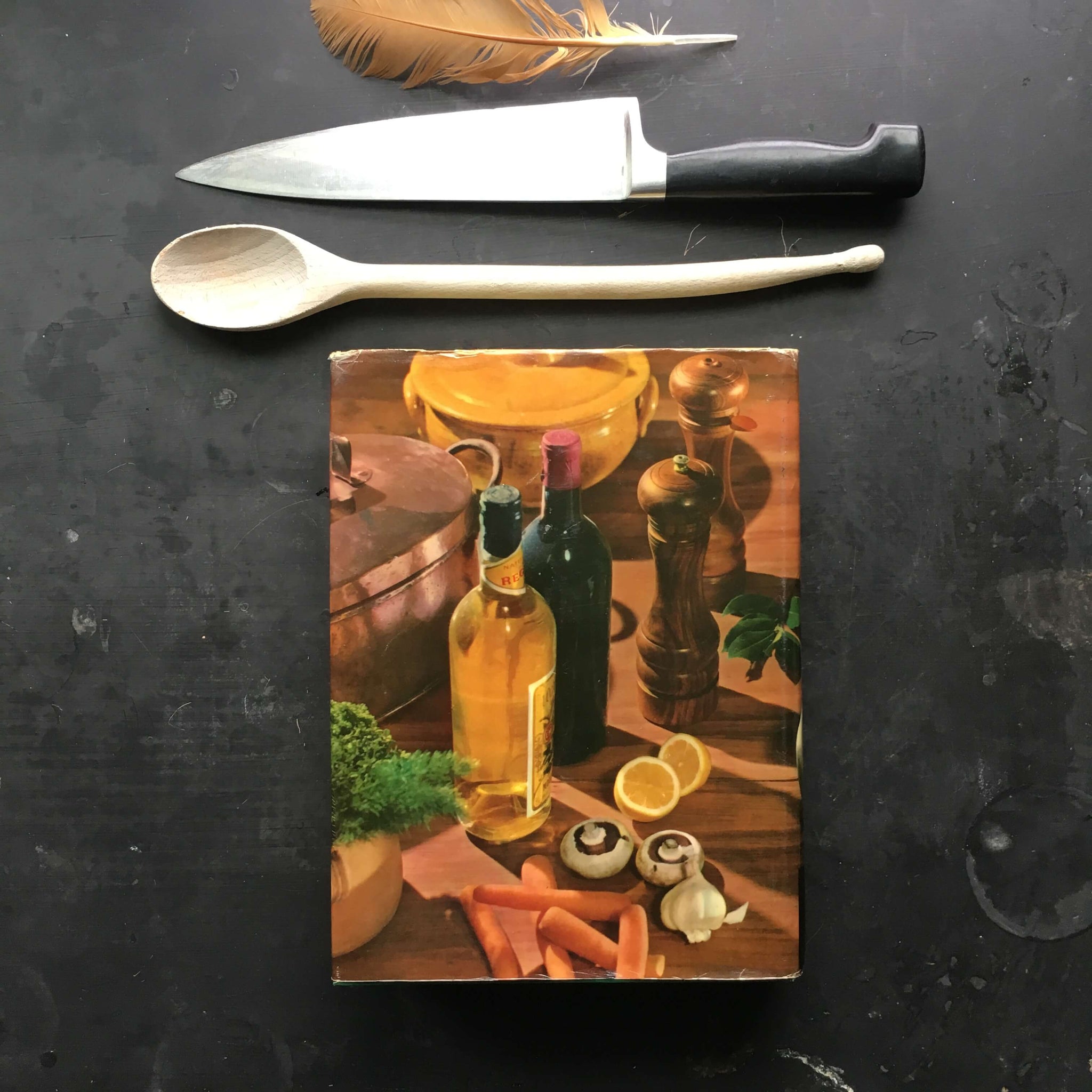 Vintage Larousse Gastronomique - 1969 Edition - English Language Version Prosper Montagne