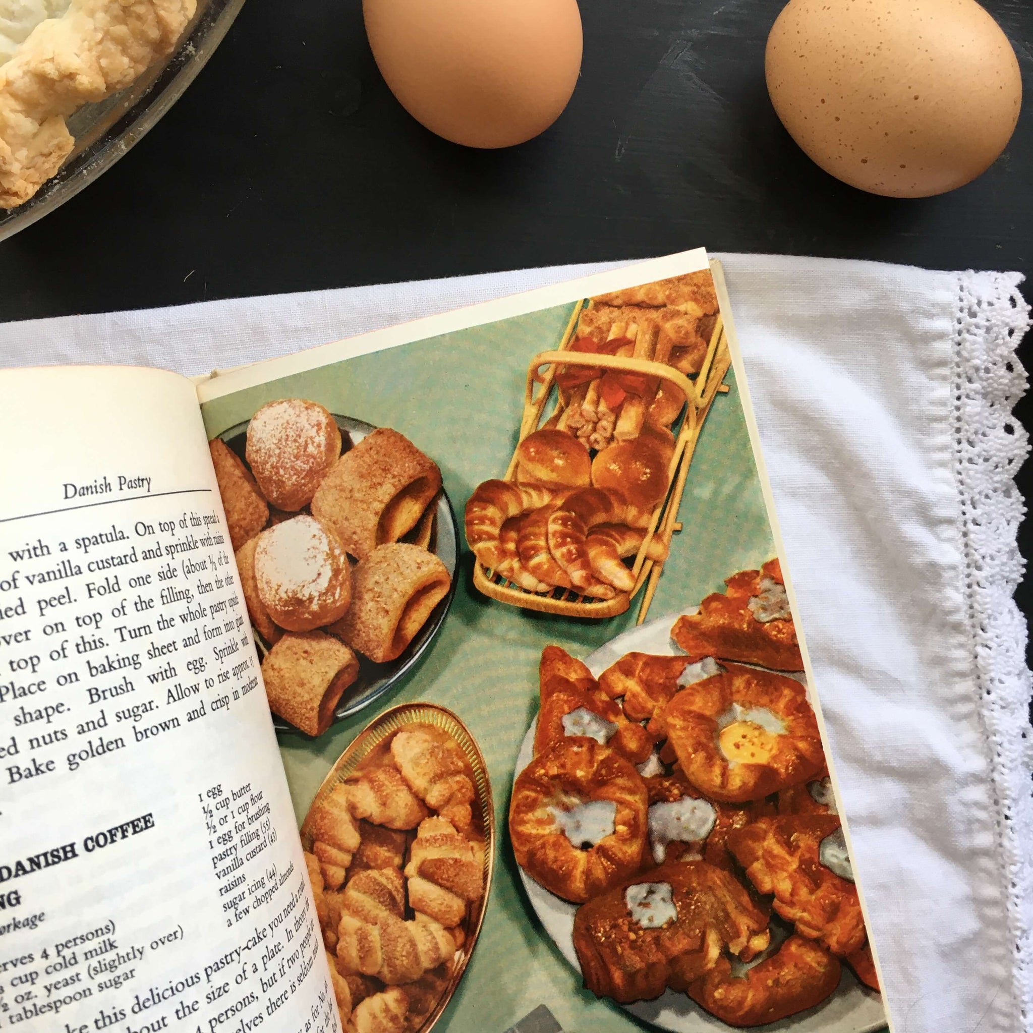 Vintage 1960's Baking Book - Danish Home Baking by Karen Berg -1965 Fourth Edition