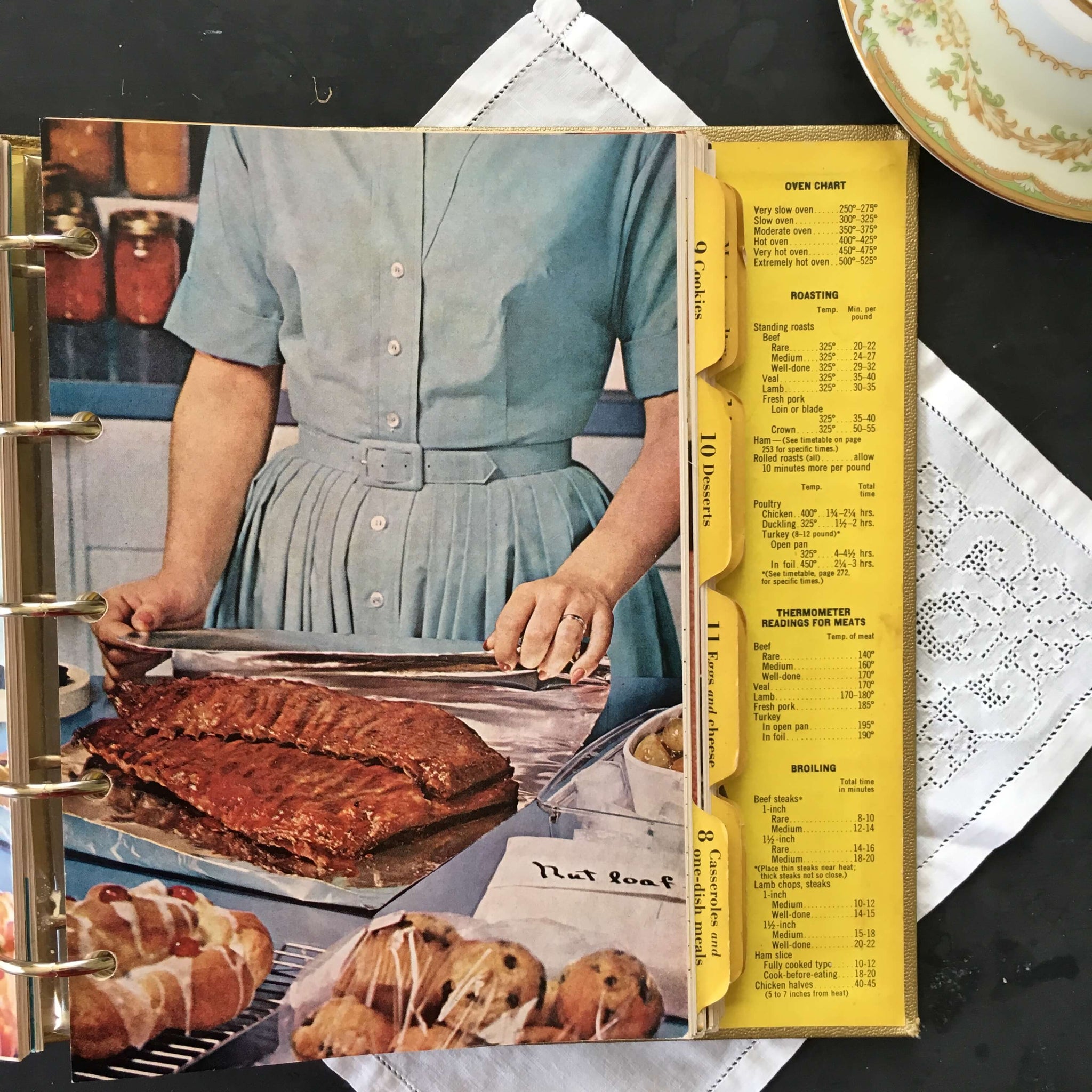 Better Homes and Gardens New Cook Book - 1965 Souvenir Edition - Gold Binder