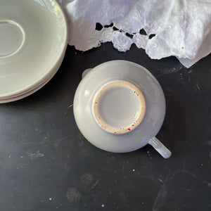 Vintage 1950s Gray Creamer - Universal Ballerina in Dove Gray Color