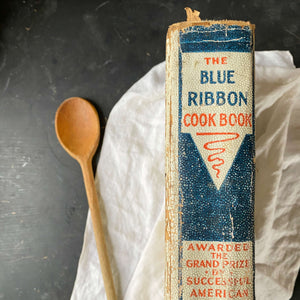 Blue Ribbon Cookbook Antique Edwardian Cookbook - The Blue Ribbon Cook Book - Annie R. Greg ...