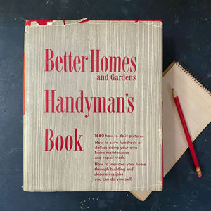 Better Homes and Gardens Handyman's Book - 1951 First Edition
