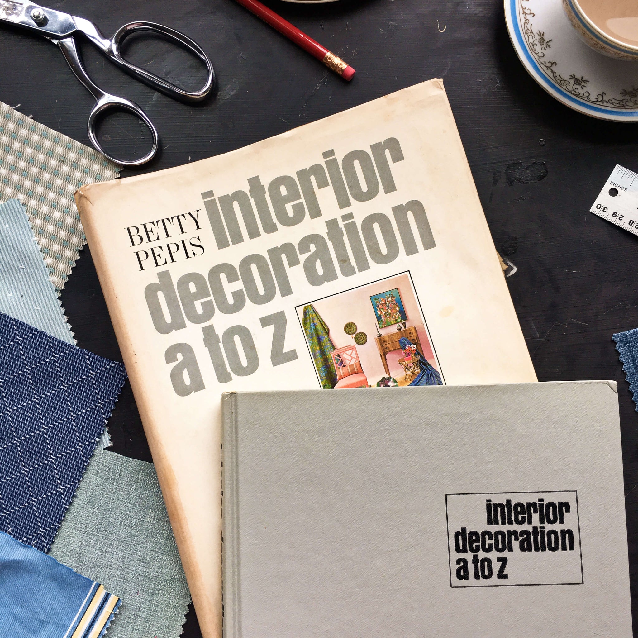 Vintage 1960s Interior Design Book - Interior Decoration A to Z - Bett ...
