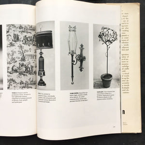 Vintage 1960s Interior Design Book - Interior Decoration A to Z - Betty Pepis - 1965 Edition