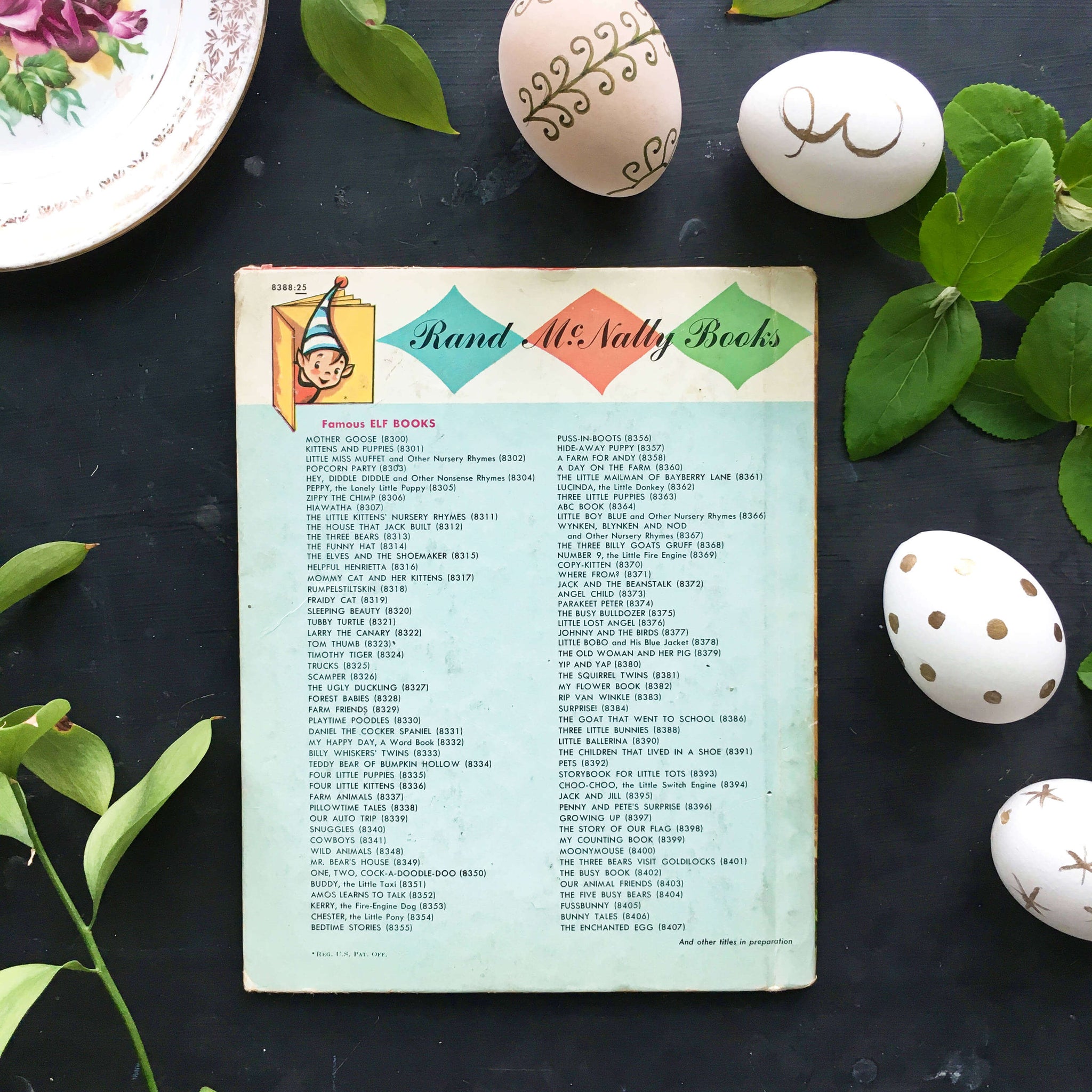 Dale Rooks The Three Little Bunnies - 1960's Rand McNally Elf Book - Ruth Dixon D ...