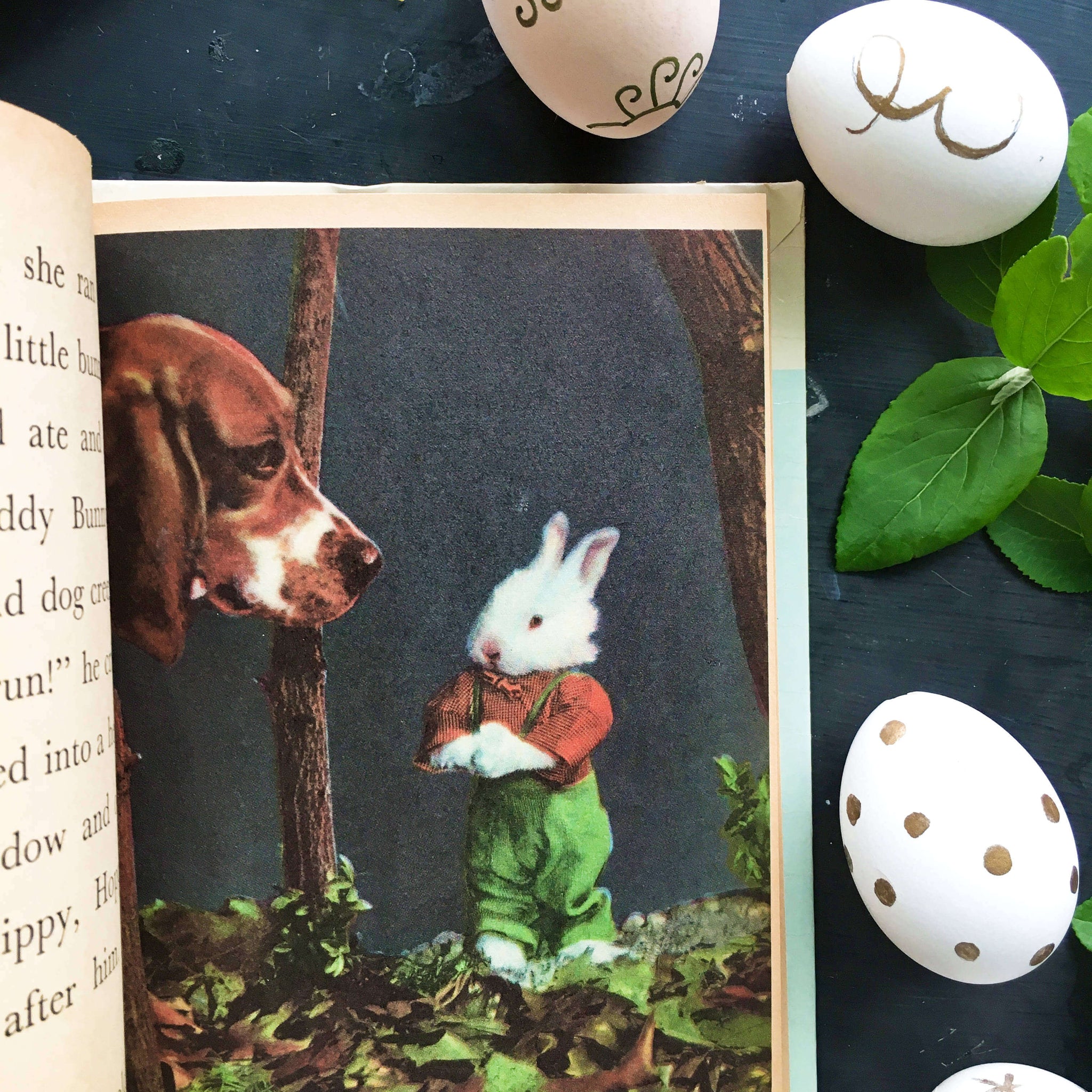 Dale Rooks The Three Little Bunnies - 1960's Rand McNally Elf Book - Ruth Dixon D ...