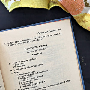 Vintage 1960's Caribbean Cookbook - The Art of Caribbean Cookery by Carmen Aboy Valldejuli- 1963 Edition