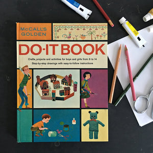1960's DIY Craft Book - McCall's Golden Do-It Book by Golden Press, 1969 Edition
