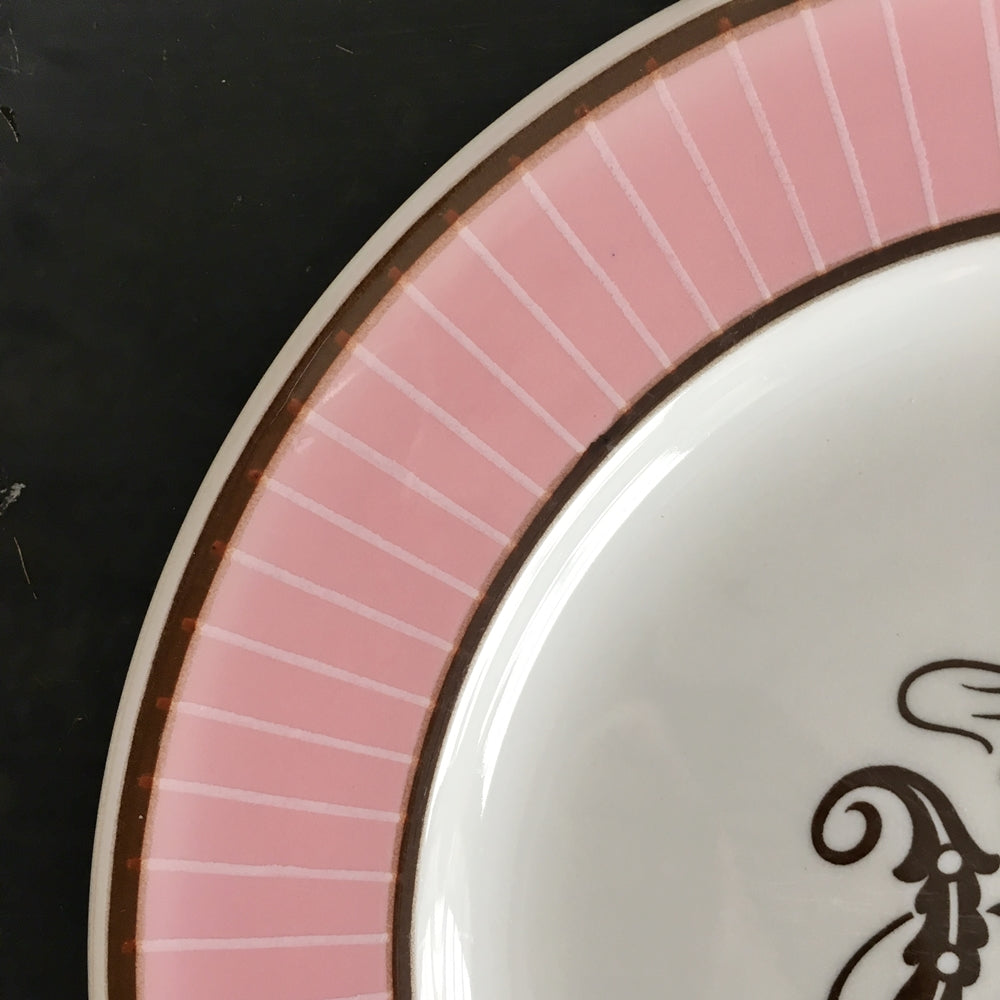 Rare Vintage Dorothy Draper Dinner Plate - Mayer China for Boston Showcase - Rare Collectible Plate