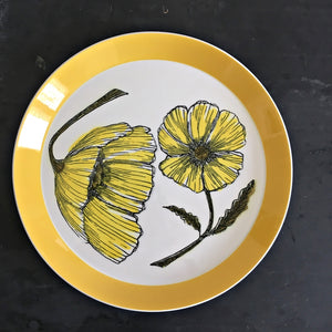 Vintage Mikasa Duplex Dinner Plate Duet by Ben Seibel 1970s