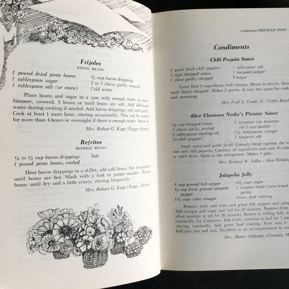 Fiesta - Favorite Recipes of South Texas - Vintage 1970's Texas Cookbook - The Junior League of Corpus Christi