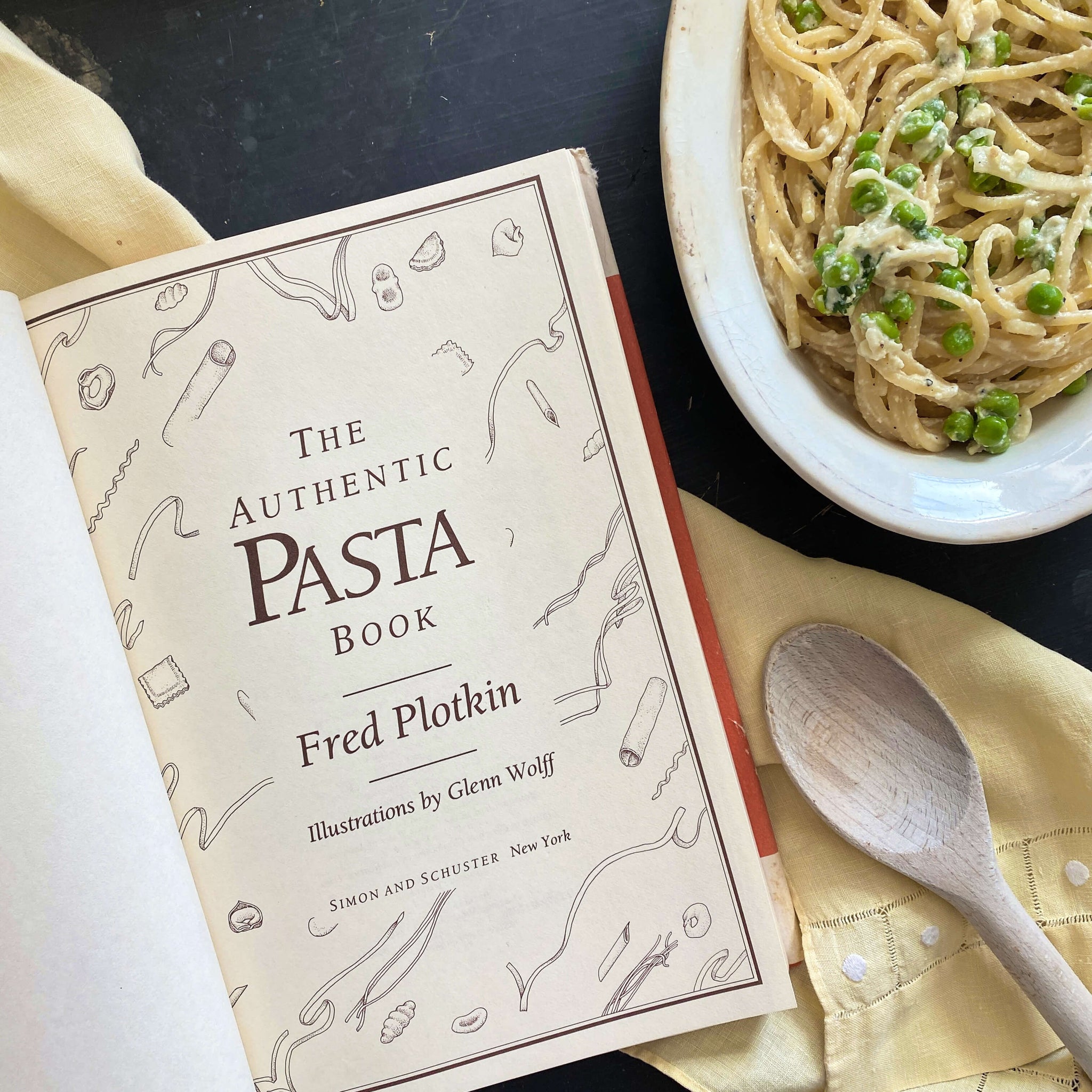 The Authentic Pasta Book - Fred Plotkin - 1985 Edition