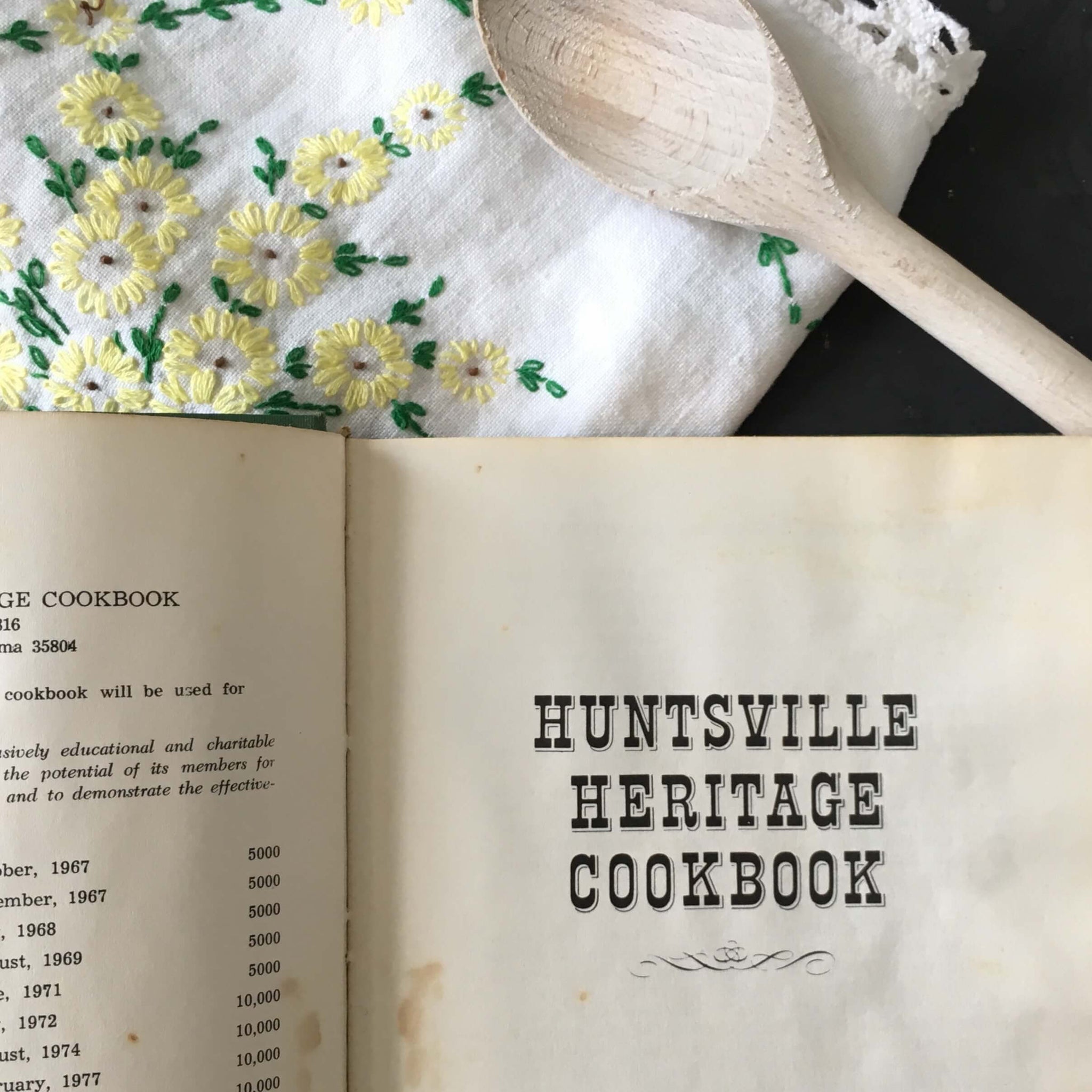 Hunstville Heritage Cookbook - 1981 Edition, 10th Printing - Junior League of Hunstville Alabama