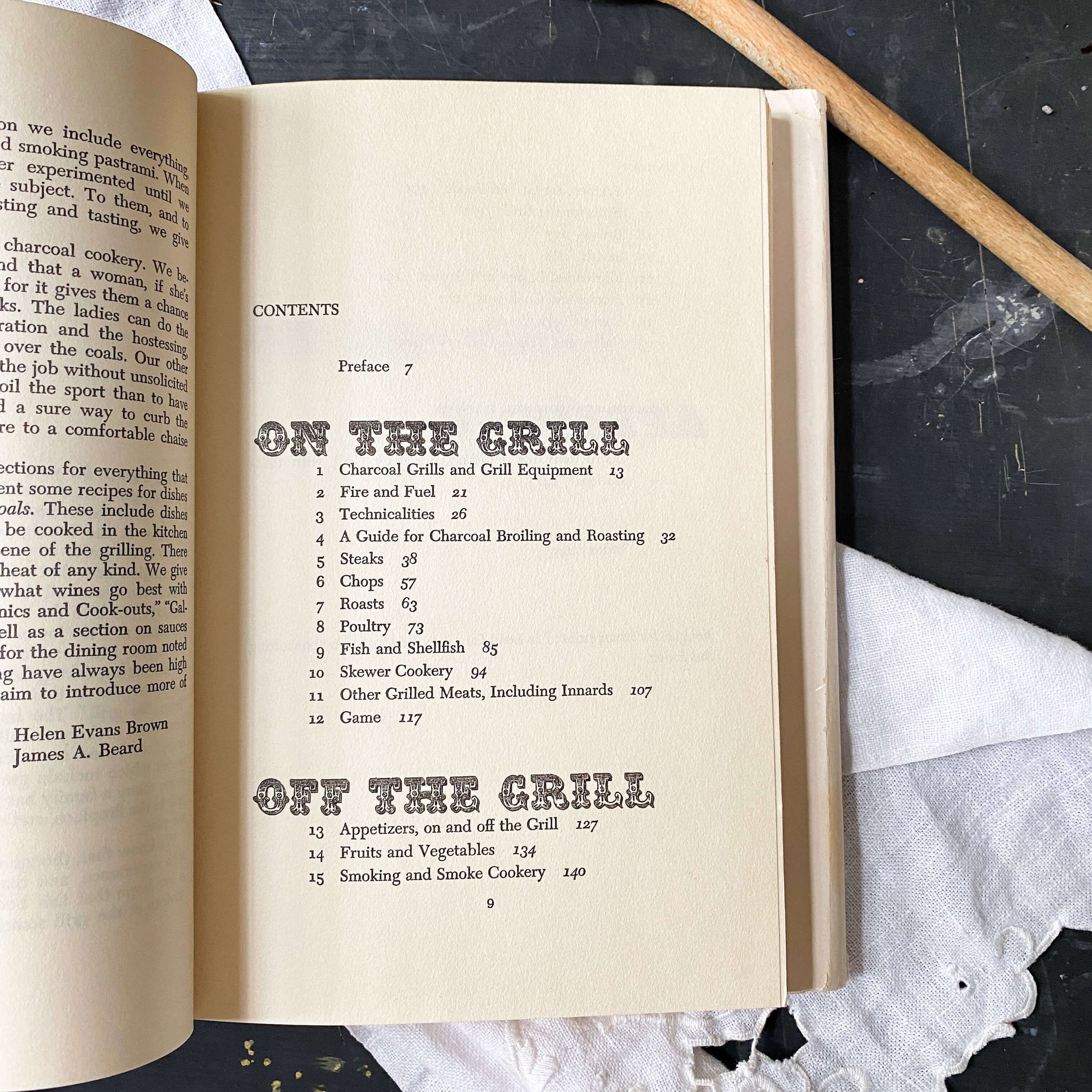 The Complete Book of Outdoor Cookery by Helen Evans Brown and James Beard - 1955 Book Club Edition