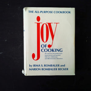 Joy of Cooking by Irma Rombauer and Marion Rombauer Becker - 1975 Edition, Like New Condition
