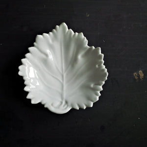 Antique Knowles, Taylor and Knowles Ironstone Dish - Cabbage Leaf Shape circa 1870-1881