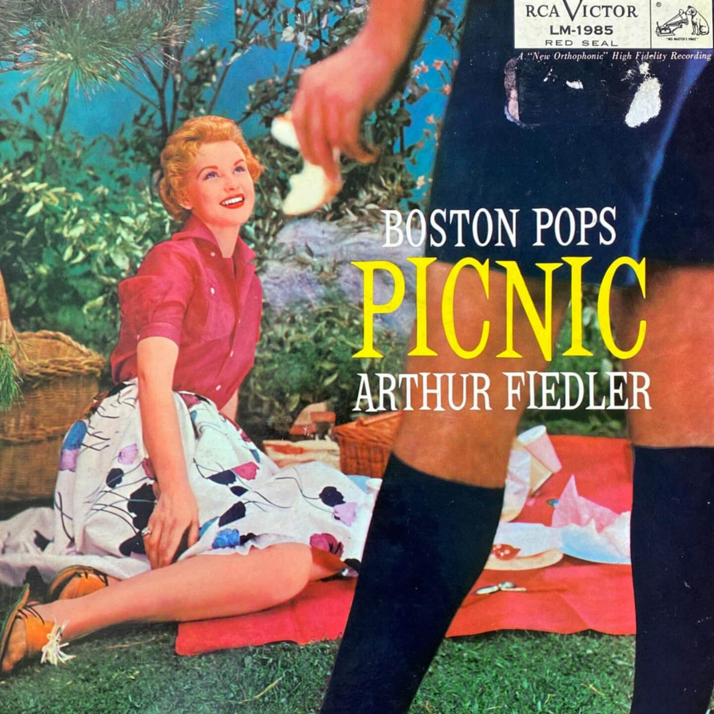 Vintage 1950s Boston Pops Record - Picnic - Featuring Arthur Fiedler circa 1956